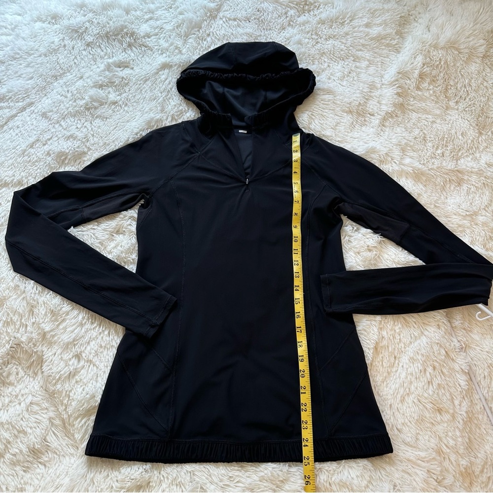 Lululemon Water Bound Black Hoodie Size: 8 RARE - Picture 4 of 15